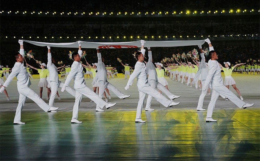 2021第十四届全运会开幕式于9月15日在西安奥体中心举行